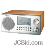 JCBid.com online auction Sangean-wr2wal-digital-amfm-stereo-system-with-lcd-alarm-clock-walnut