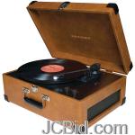 JCBid.com online auction Crosley-radio-cr249-ta-keepsake-usb-turntable-tan