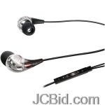 JCBid.com online auction Iluv-iep515blk-premium-earphones-with-iphoneipod-remote-microphone