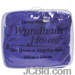 JCBid.com online auction Luxury-blanket-royal-blue