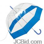 JCBid.com online auction 42-clear-navy-blue-dome-umb