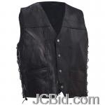 JCBid.com online auction Leather-vest-w-texas-patch-3x