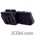 JCBid.com online auction Motorcycle-slant-saddle-bags