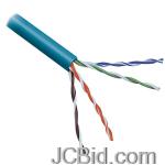 JCBid.com online auction Forza-43005-cat-5e-cable-1000-ft-blue