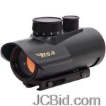JCBid.com online auction Bsa-optics-rd30cp-30mm-matte-black-finish-red-dot-sight