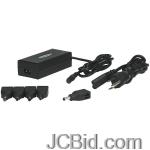 JCBid.com online auction Manhattan-101622-40-watt-mini-notebook-power-adapter-with-automatic-adjustable-voltage