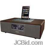 JCBid.com online auction Sangean-wr-5-amfm-wooden-radio-with-ipod-dock