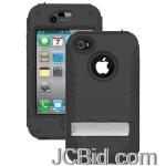 JCBid.com online auction Trident-ams-iph4s-bk-iphoner-44s-kraken-ii-ams-case-with-holster-black