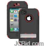 JCBid.com online auction Trident-ams-iph4s-rd-iphoner-44s-kraken-ii-ams-case-with-holster-red