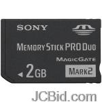JCBid.com online auction Sony-msmt2gtq-2gb-memory-stick-pro-duotm