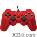 JCBid.com online auction Snakebyte-sb00283-playstationr3-wired-controller-red