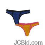 JCBid.com online auction Women039s-panties-thong-assorted-colors-display-case-of-132-pieces