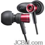 JCBid.com online auction Jvc-ha-fxc51-r-micro-hd-premium-in-ear-headphones-red