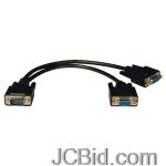 JCBid.com online auction Tripp-lite-p516-001-monitor-y-splitter-1-ft