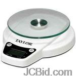 JCBid.com online auction Taylor-3800n-6-lb-digital-kitchen-scale
