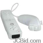 JCBid.com online auction Cta-wi-ssc-nintendo-wii-remote-nunchuk-silicone-skins-clear