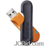JCBid.com online auction Memorex-09087-capless-traveldrives-4-gb-orange