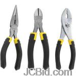 JCBid.com online auction Stanley-84-056-3-piece-plier-set