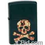 JCBid.com online auction Skullcrossbones-zippo-lighter