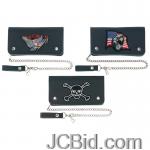 JCBid.com online auction 3pc-biker-wallet-set-w-chains