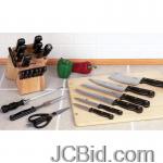 JCBid.com online auction 16-pc-cutlery-in-block