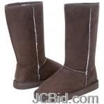 JCBid.com online auction W-dk-brown-mid-calf-boots-12pc