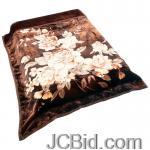JCBid.com online auction Luxury-blanket-flowers-brw