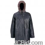 JCBid.com online auction Lady-faux-fur-hood-lthr-jkt-m