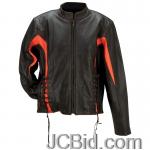 JCBid.com online auction Ladies-orgeblk-leather-jkt-l