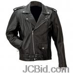 JCBid.com online auction Solid-lthr-classic-jacket-2x