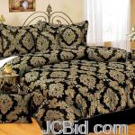JCBid.com online auction Queen-comforter-set-5-set-ctn