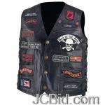 JCBid.com online auction Leather-biker-vest-23-patches