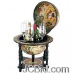 JCBid.com online auction 13-hand-painted-globe-bar