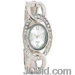 JCBid.com online auction Ladie-wcth-w-slvr-jeweled-bnd