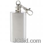 JCBid.com online auction 2oz-ss-keychain-flask
