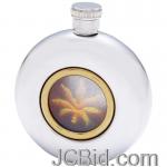 JCBid.com online auction 5oz-round-ss-flask-wscrew-cap
