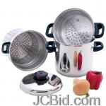 JCBid.com online auction 4-pc-stainless-multi-cooker