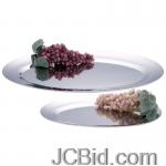 JCBid.com online auction 2pc-set-ss-oval-serving-tray