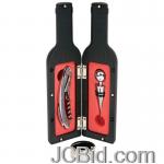 JCBid.com online auction 3pc-wine-set-in-bottle-shape