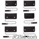 JCBid.com online auction 6pc-set-assorted-biker-wallets