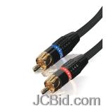 JCBid.com online auction Zax-87504-pro-series-rca-audio-cable-4-m