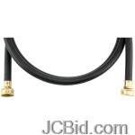 JCBid.com online auction X1109-8ffw-black-rubber-washing-machine-hose-8-ft