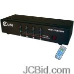 JCBid.com online auction Ce-labs-hm41sr-4-in-1-out-hdmi-switcher-with-remote