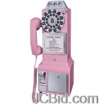 JCBid.com online auction Crosley-radio-cr56-pi-1950s-classic-pay-phone-pink