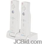 JCBid.com online auction Cta-wi-ddc-nintendo-wii-dual-charge-station-white
