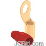 JCBid.com online auction Db-link-rt020gr-0-gauge-516-gold-ring-terminal-20-pk-red