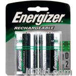 JCBid.com online auction Energizer-nh50bp-2-rechargeable-nimh-batteries-d-2-pk-2500-mah
