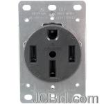 JCBid.com online auction 279-single-flush-range-receptacle-4-wire