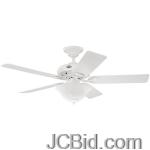 JCBid.com online auction Hunter-22390-52-brookline-white-fan