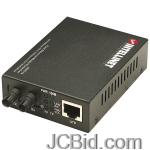 JCBid.com online auction Intellinet-506519-10100base-tx-to-100base-fx-st-multi-mode-2-km-ethernet-media-converter